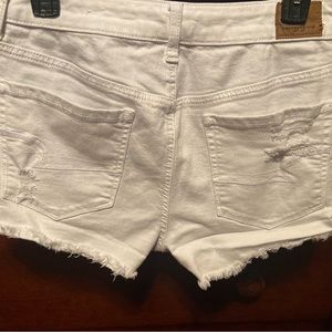 American Eagle White Denim Short